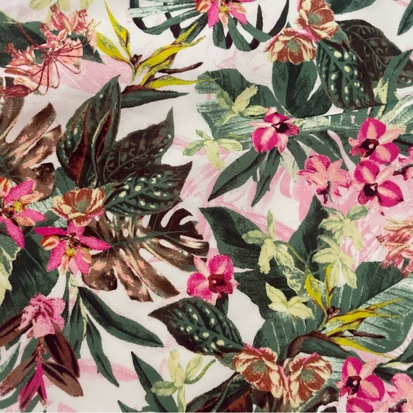 New! Victoria's Secret Floral Strapless One Piece Swimsuit - 37153 - Picture 4 of 7